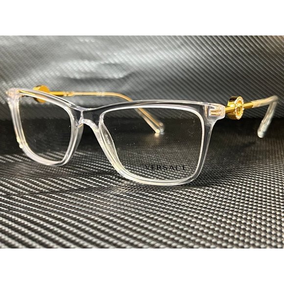 SALE! VERSACE CRYSTAL GOLD WOMEN EYEGLASSES
